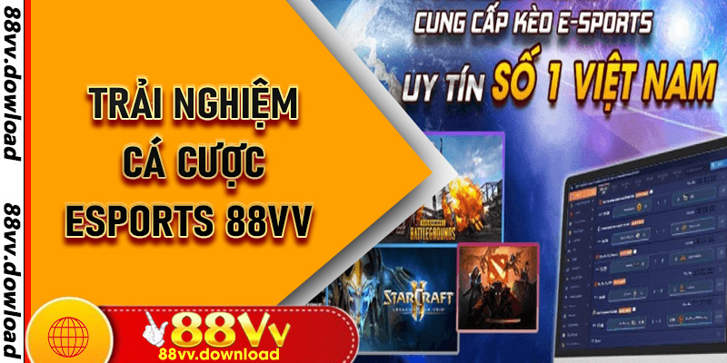 Thế giới Esports tại 88vv có gì đặc biệt?